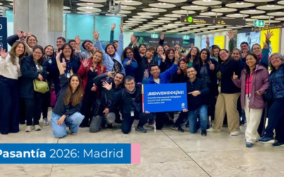 Un grupo de Docentes están realizando la pasantía “Aulas que inspiran” en Madrid