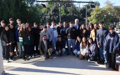 Institutanos viven una jornada de aprendizaje cívico y minero en la Delegación Presidencial Provincial de San Felipe
