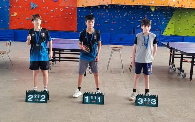 Orgullosos de nuestro institutano en el tenis de mesa